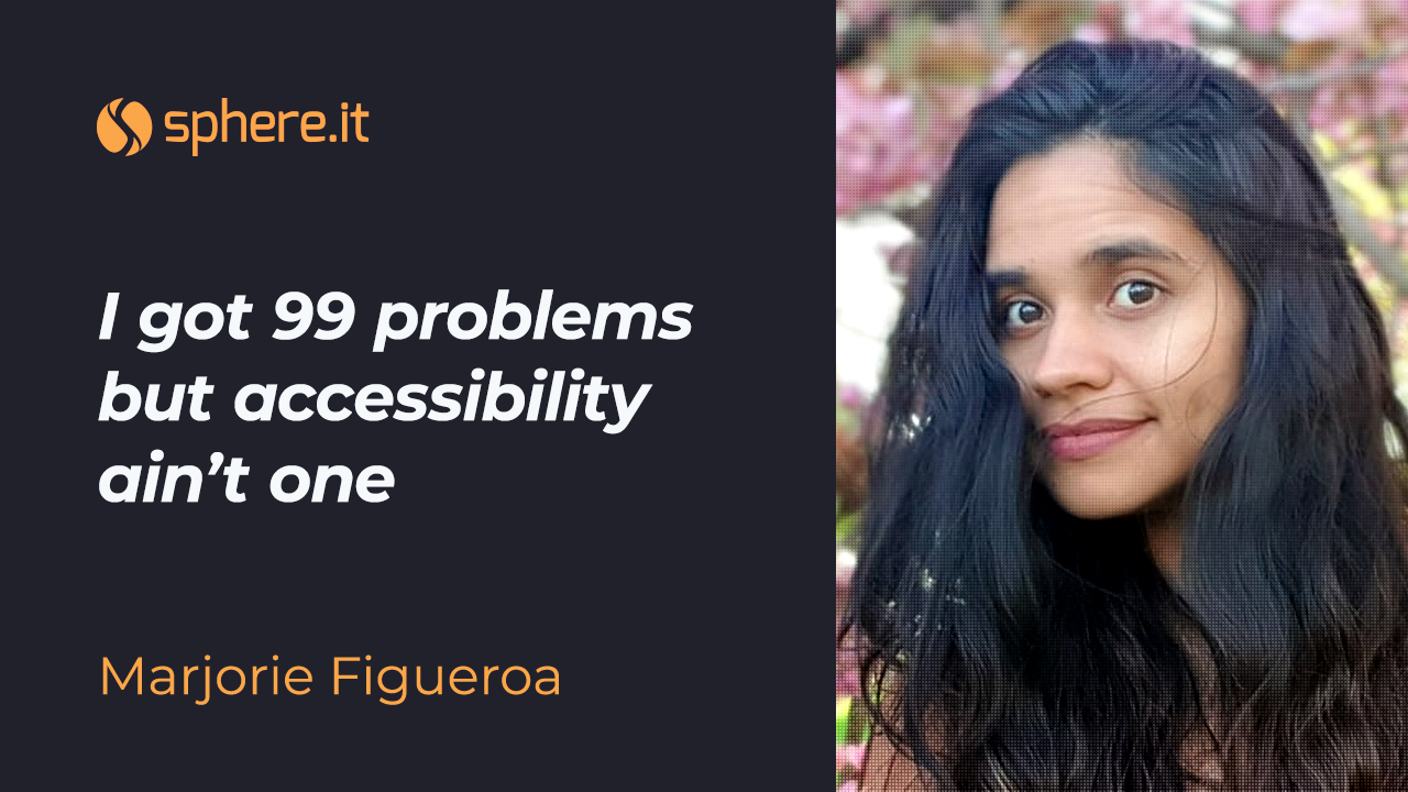 I got 99 problems but accessibility ain’t one